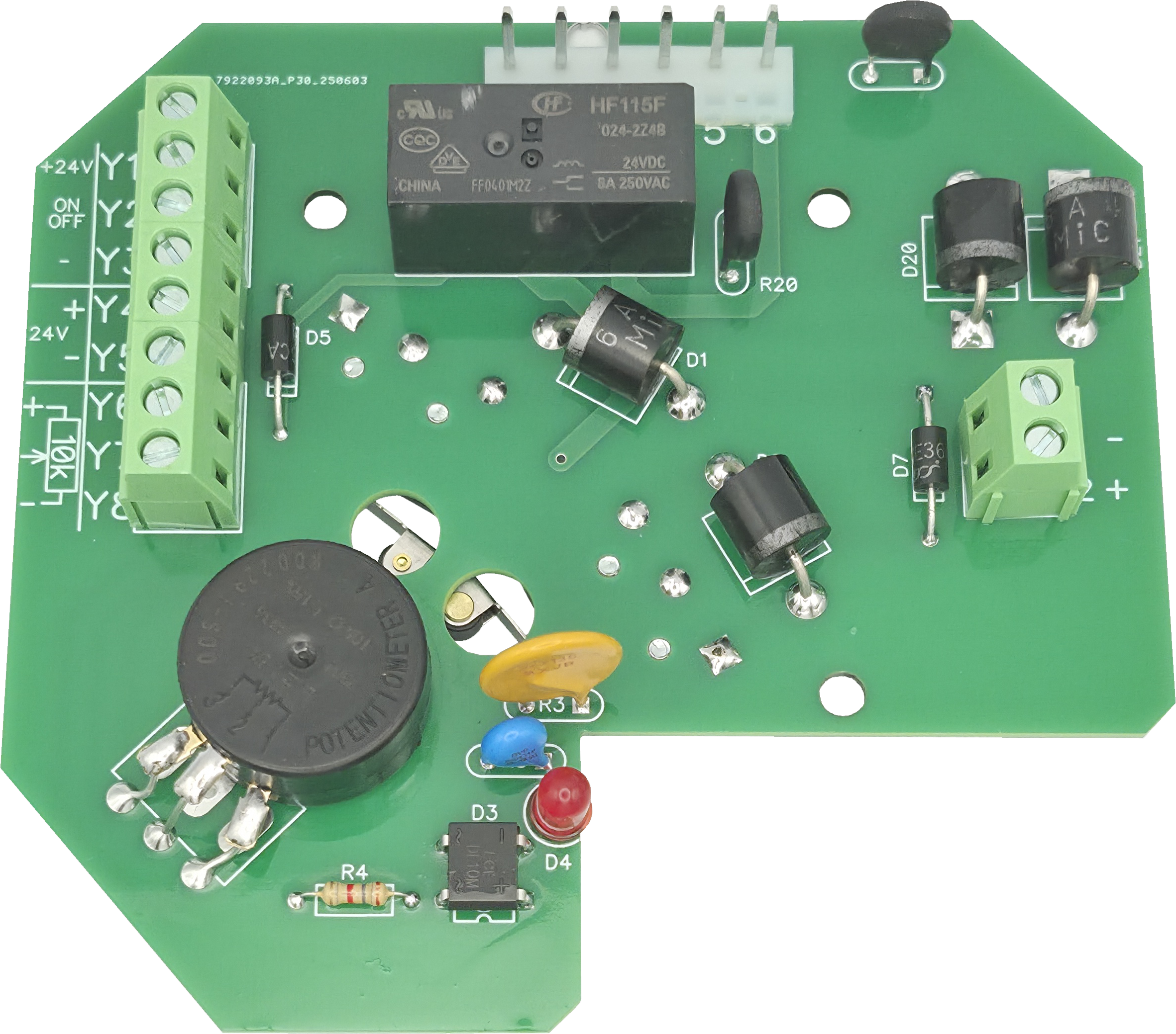 Плата сервопривода DA75, CL75 24V (арт. 60-43-2953; 432953 (Skov))